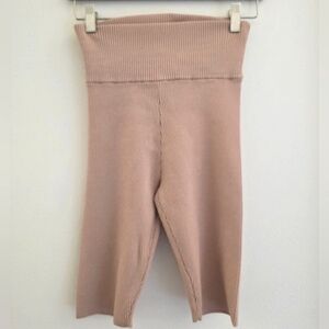 525 America Ribbed Biker Shorts In‎ Ballerina